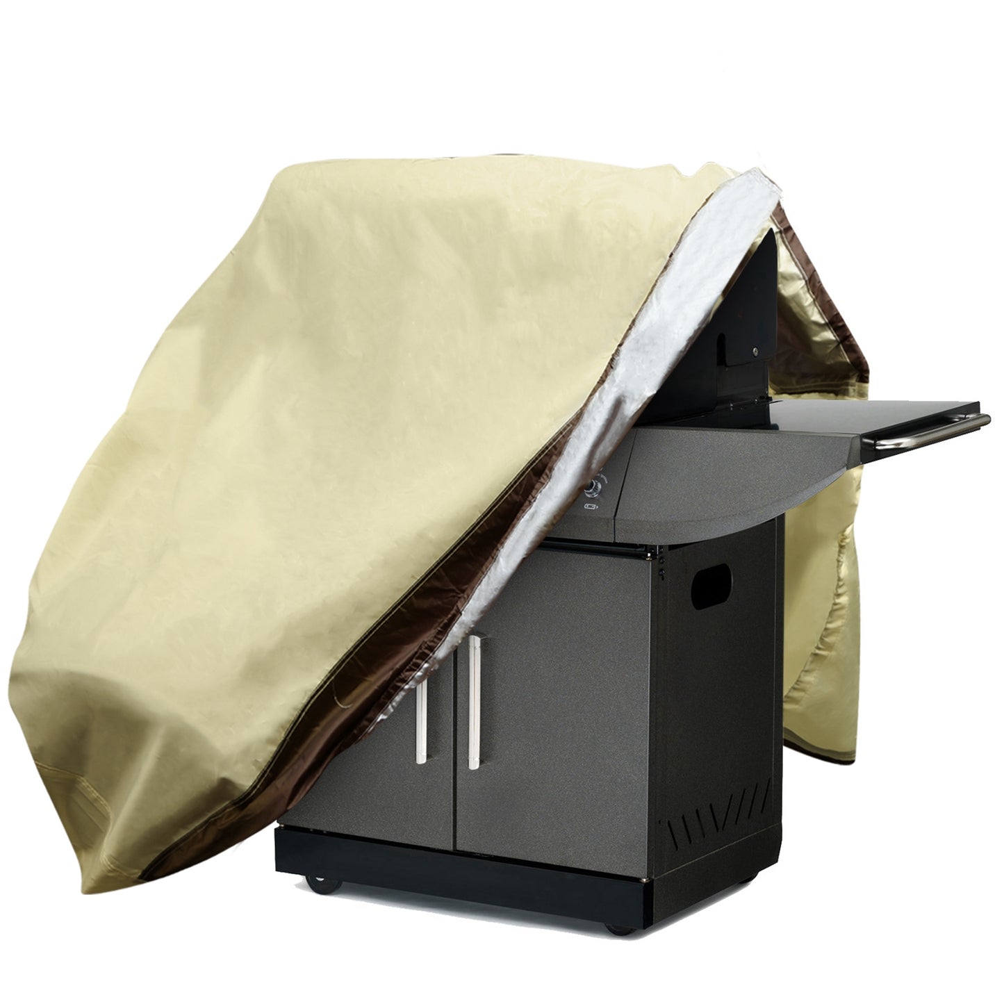 Waterproof BBQ Grill Cover - 210D Oxford Cloth, Weatherproof Protection