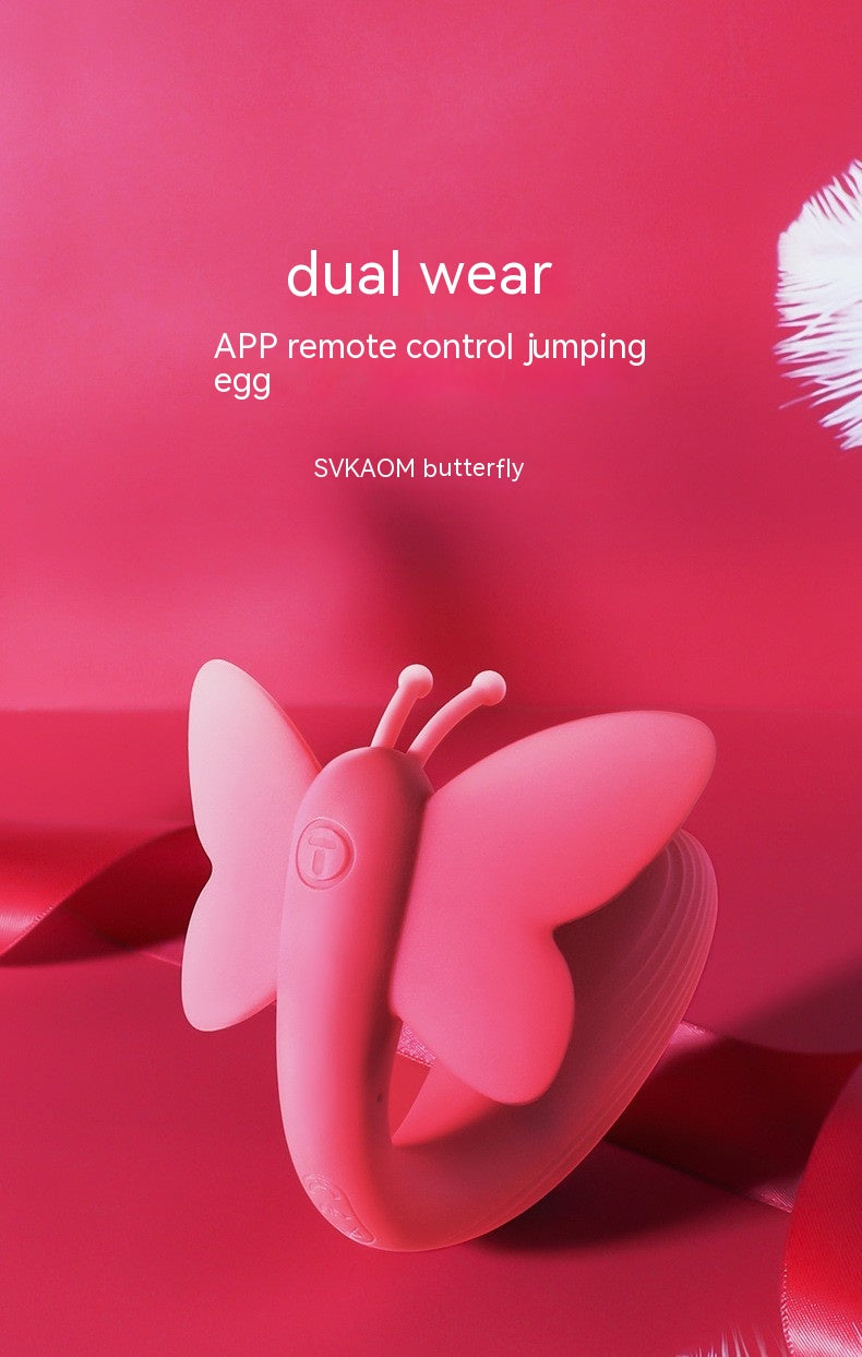 Remote Control Butterfly Vibrator for Women - Waterproof Silicone Pleasure Toy