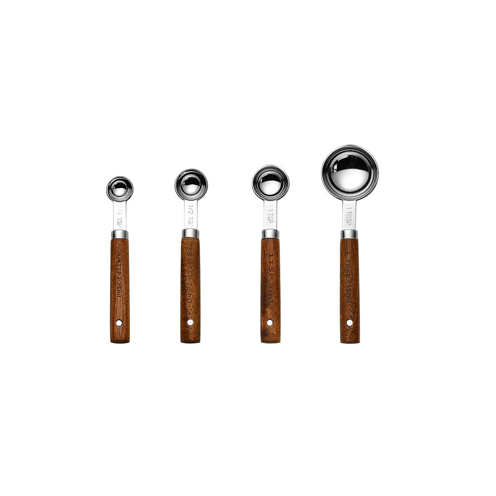 Stainless Steel Measuring Cups & Spoons Set - Kitchen Baking Tools