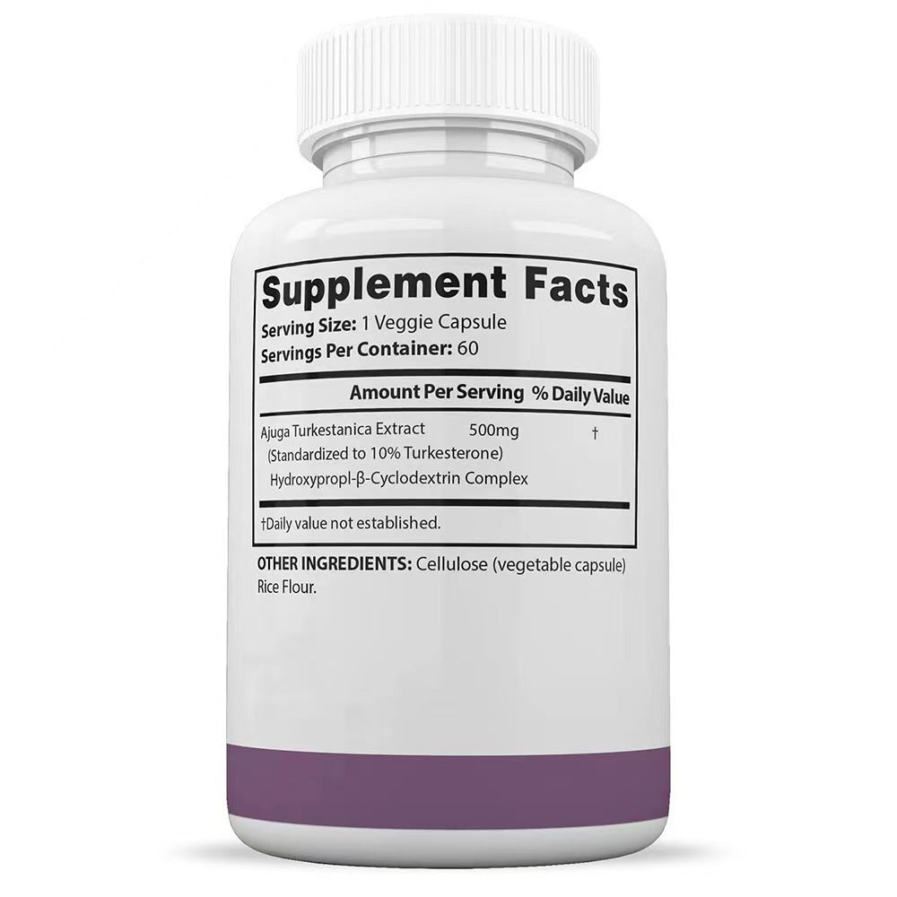 Turkesterone Supplement Capsules - 60 Tablets