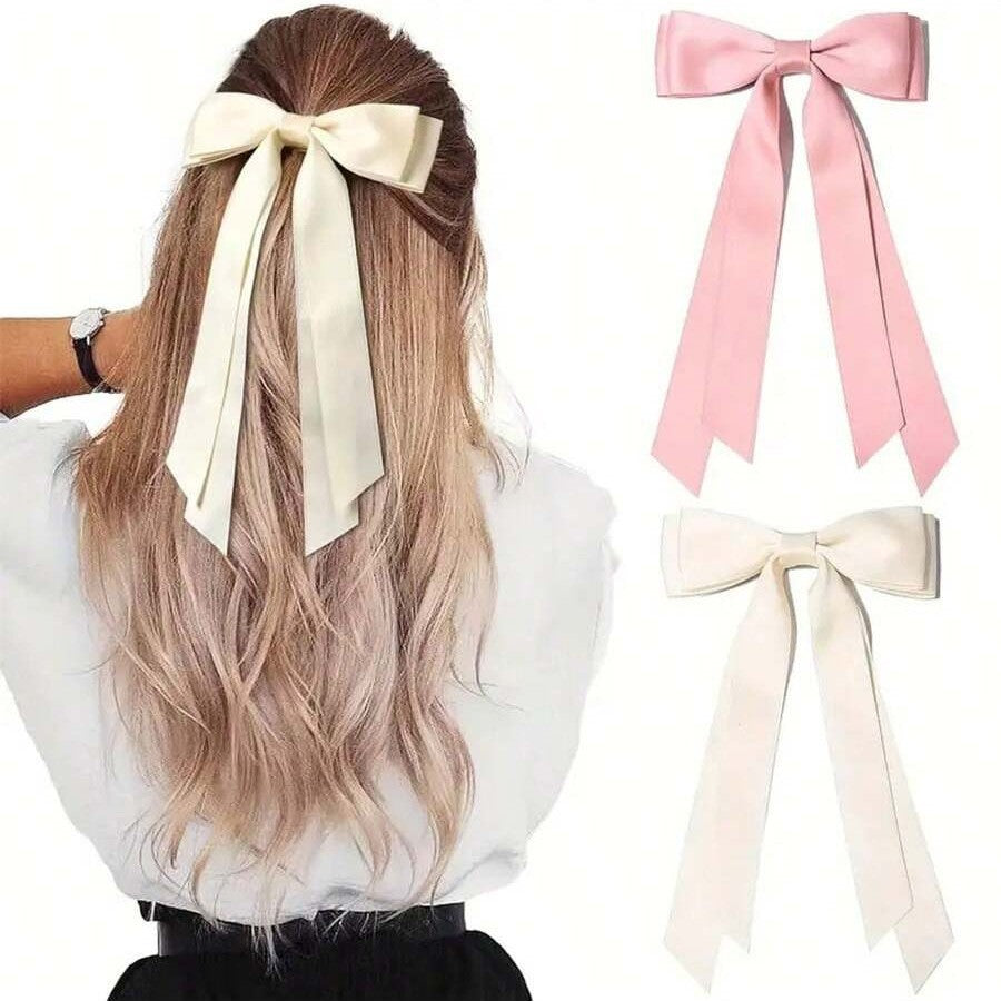 Women’s Double-Layer Hair Clip - Flowing Tail Ballet-Style Hair Accessory
