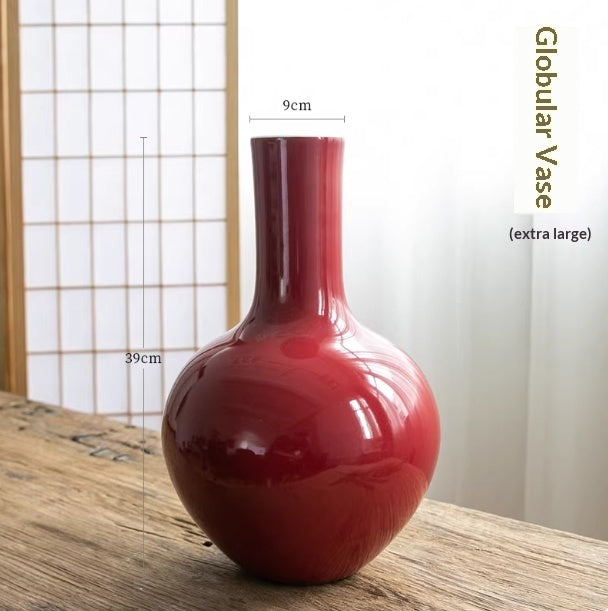 Ceramic Flower Vase for Floral Arrangements - Multiple Styles & Sizes