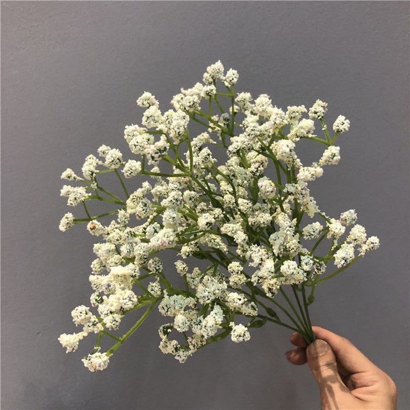 Artificial Flower Bouquet Starry Bubble Star Decor for Home & Party