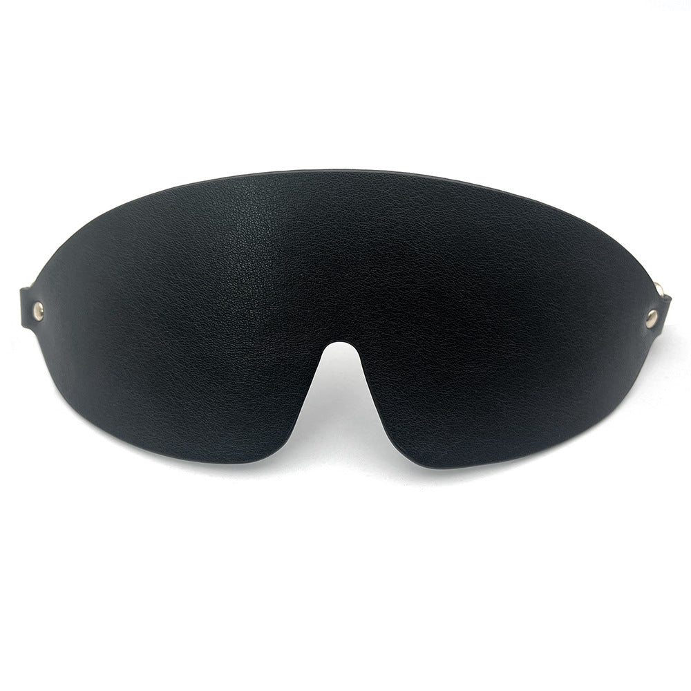 Blackout Leather Eye Mask for Sleep & Relaxation - Multiple Colors
