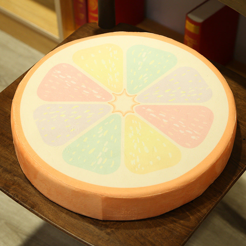 3D Watermelon Fruit Pillow Cushion Plush Toy Removable & Washable
