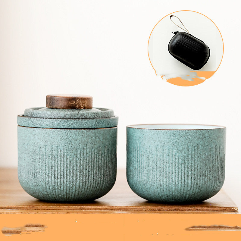 Mini Portable Water Filter Pot with Bubble & Filter for Travel & Home