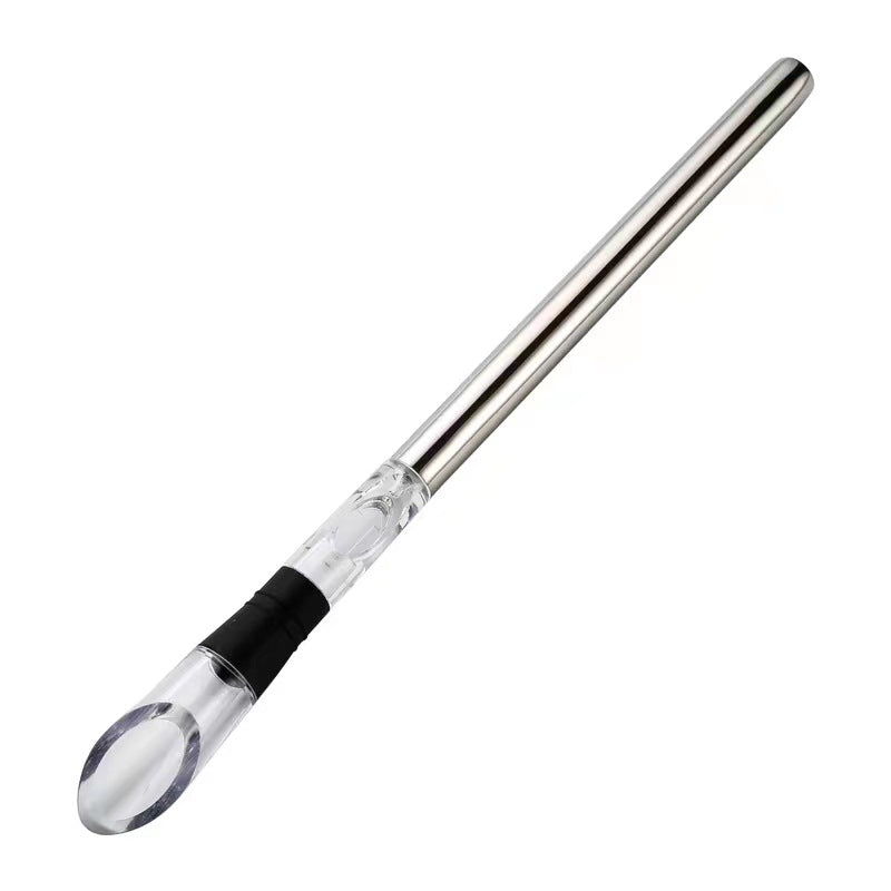 Stainless Steel Red Wine Ice Bar Tool - Modern & Durable
