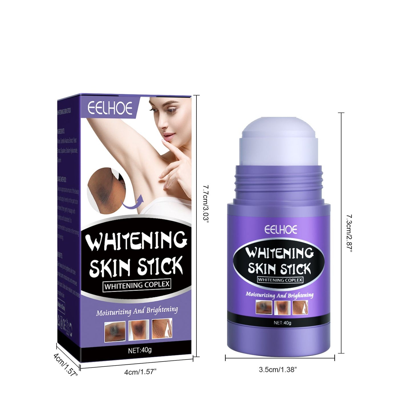 Skin Brightening Beauty Stick - Dark Spot Corrector & Moisturizing Cream
