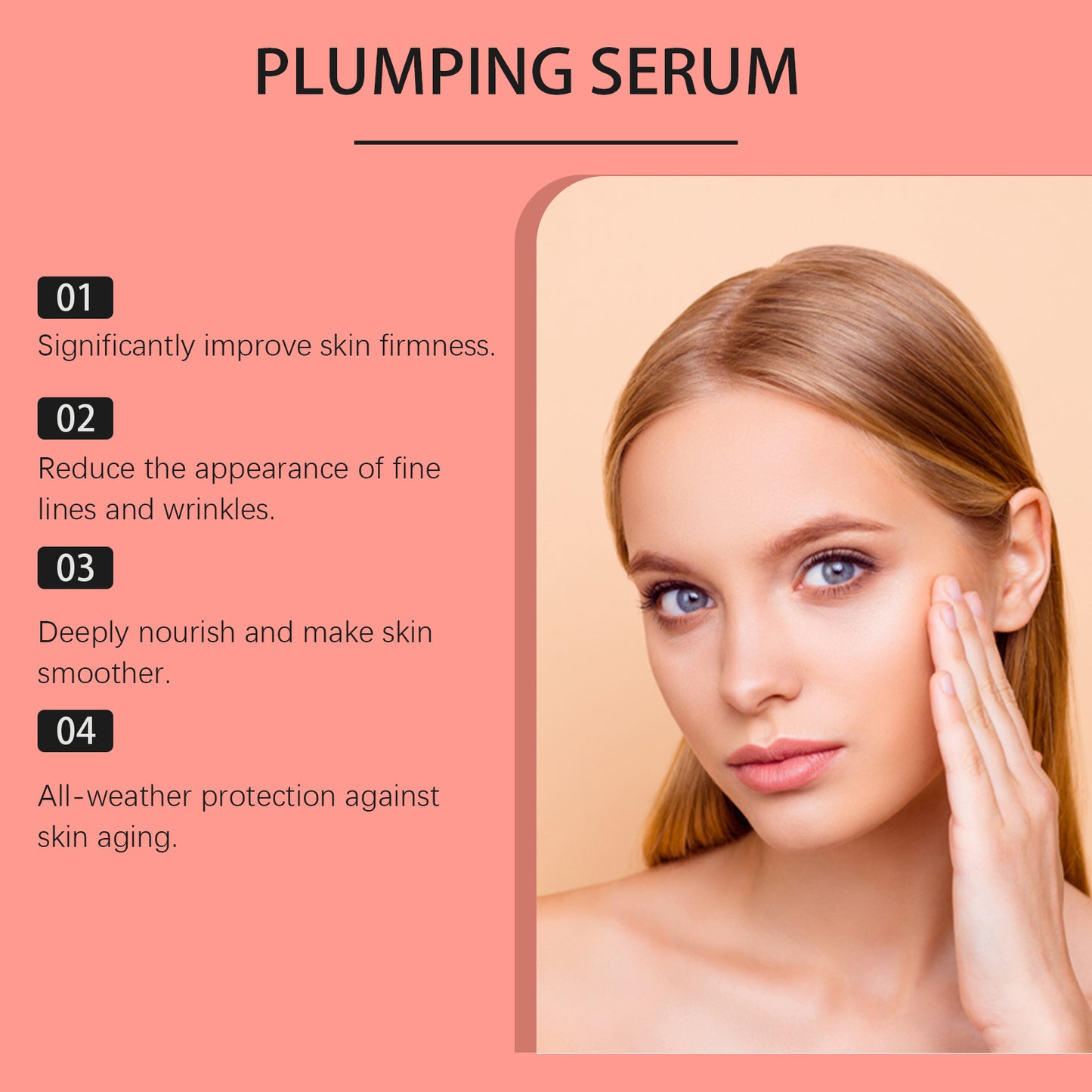 Volumizing Facial Essence - Moisturizing and Antioxidant Skin Repair Serum