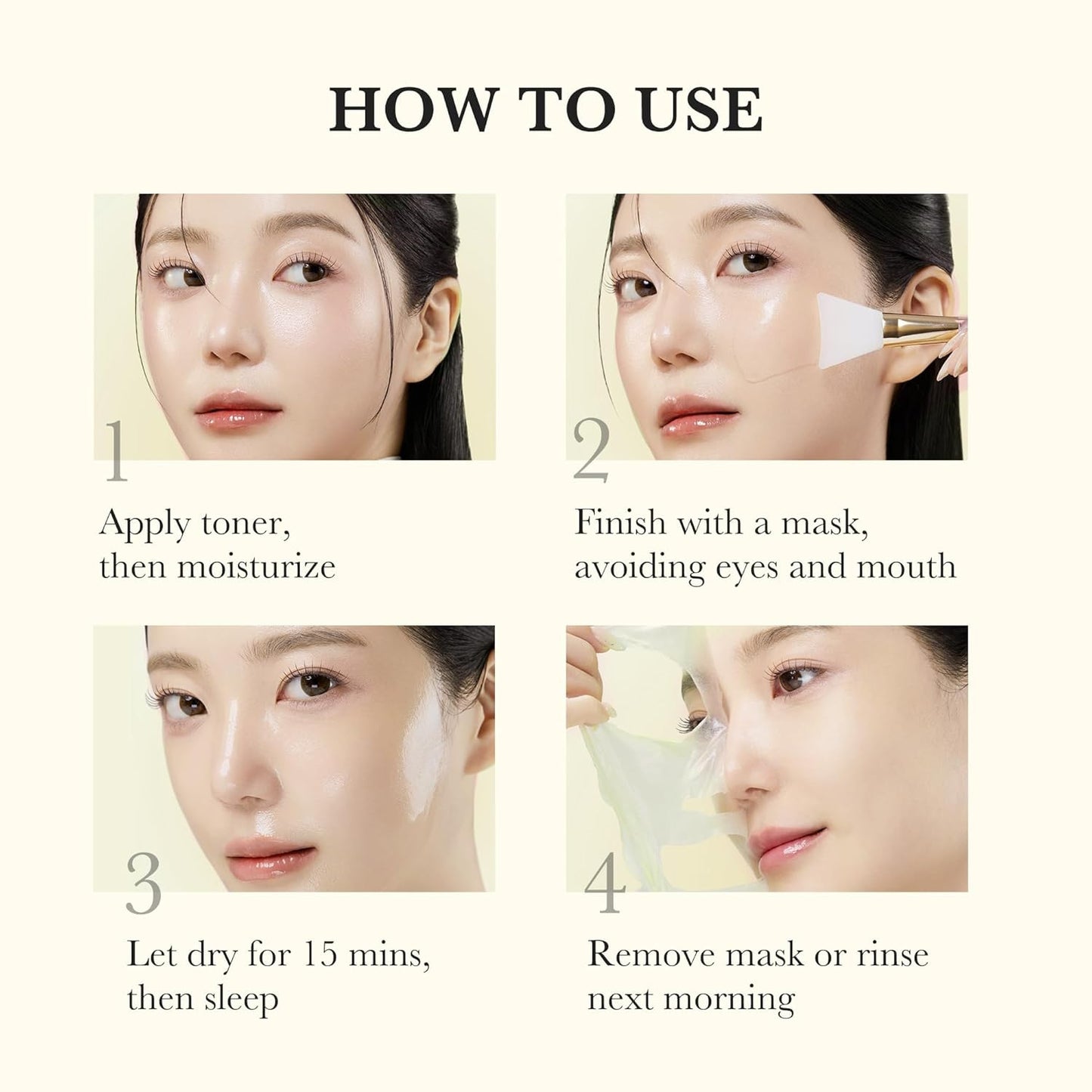 Turmeric Collagen Tearing Mask for Radiant Skin 75ml - Hydrating Facial Mask