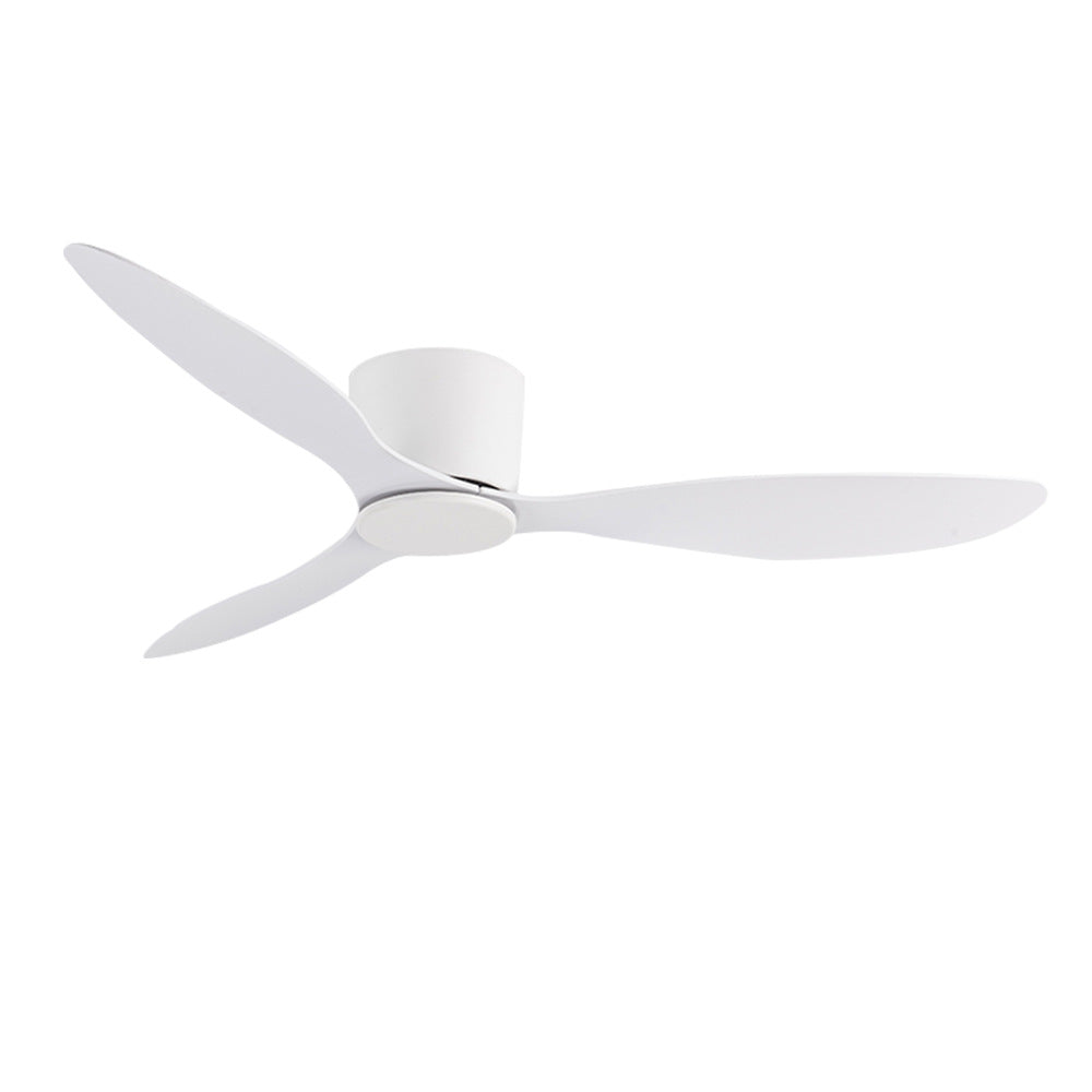 Modern 42-Inch Ceiling Fan with Remote Control - No Lights, Multiple Finishes