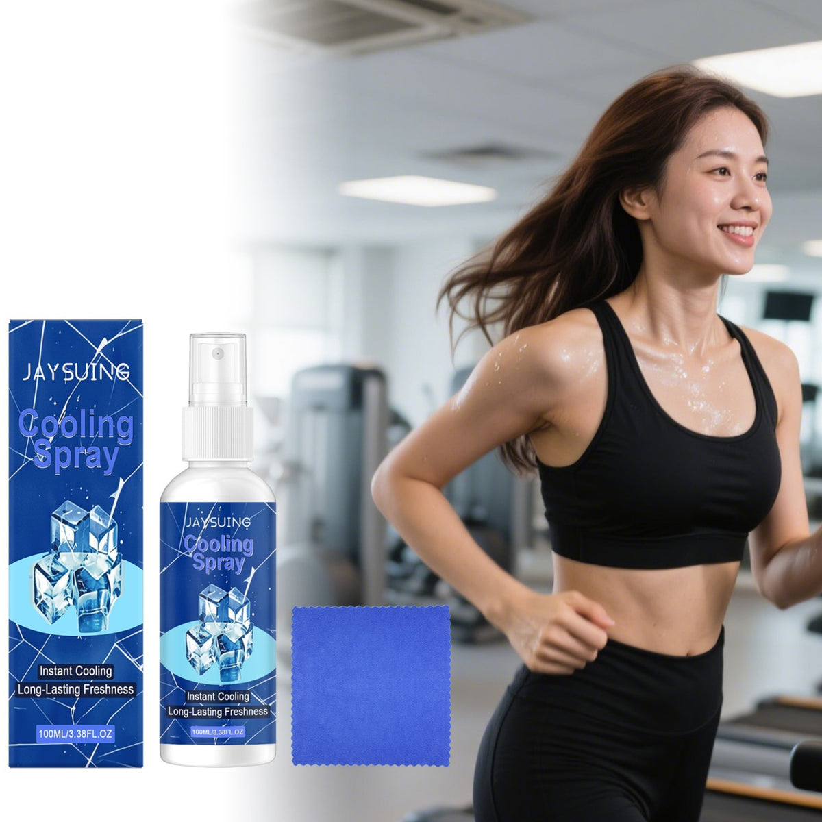 Cooling Body Spray with Menthol - 100ML
