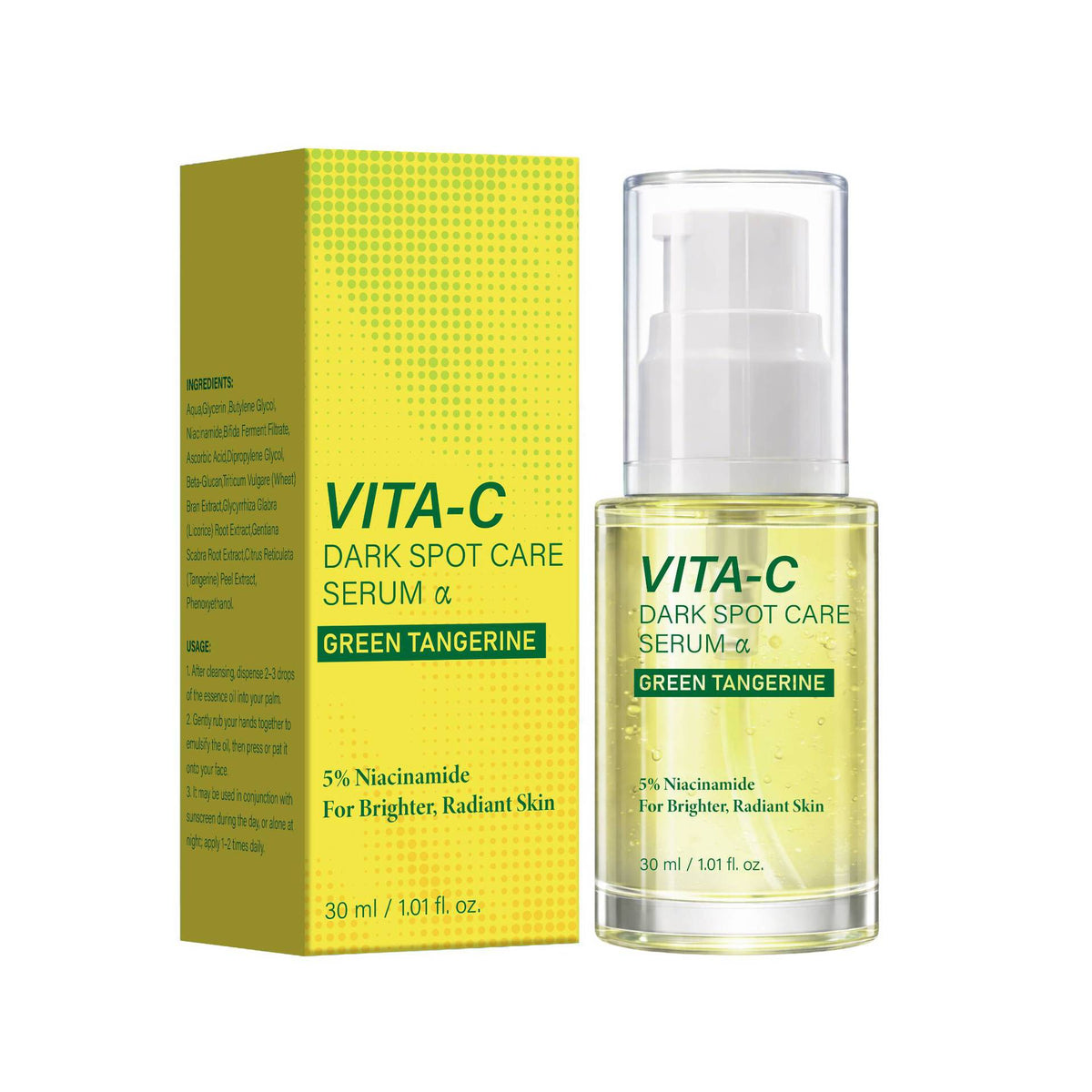 Lime Vitamin C Spot-Reducing Serum 30ml for Skin Brightening & Acne Care