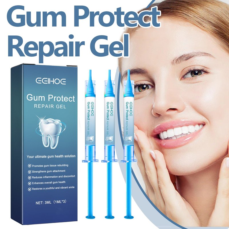 Gum Repair Gel with Honeysuckle & Mint - 3 Pack
