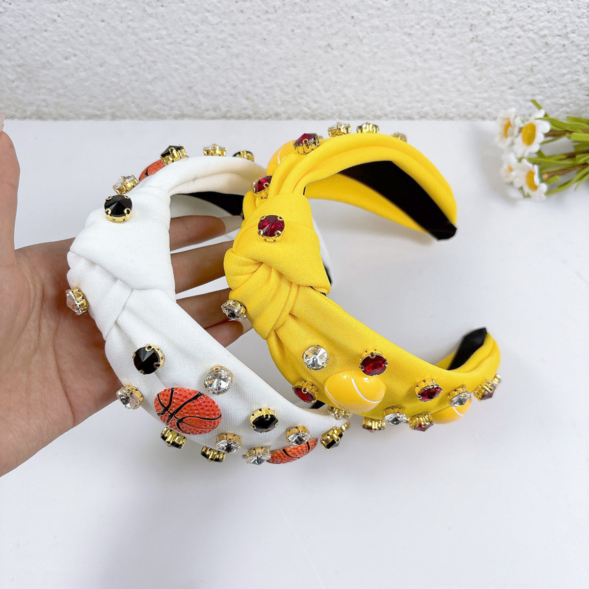 Rhinestone Headband for Women