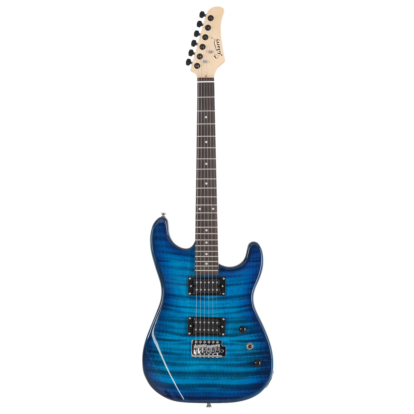 Electric Guitar Kit with Speaker - Blue