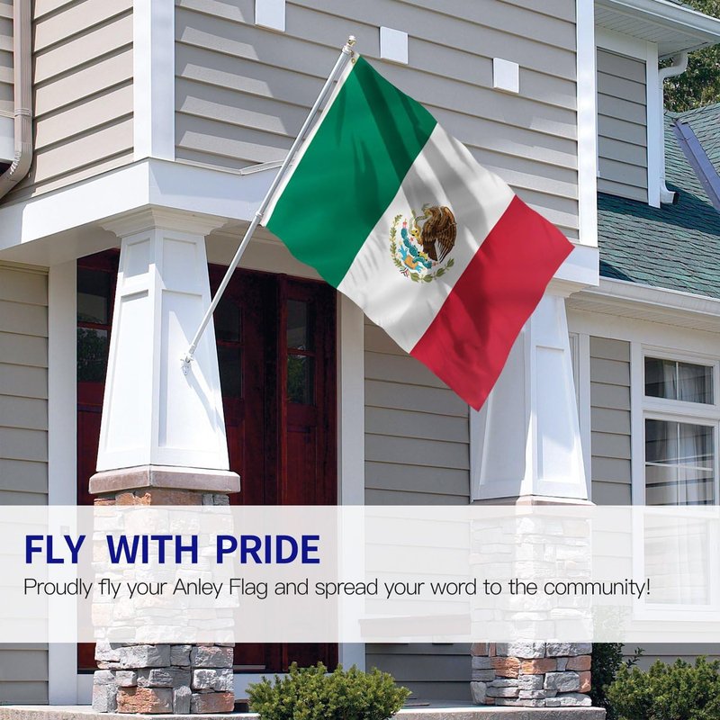 Outdoor Flag Banner for Garden or Yard 90x150cm Polyester Display