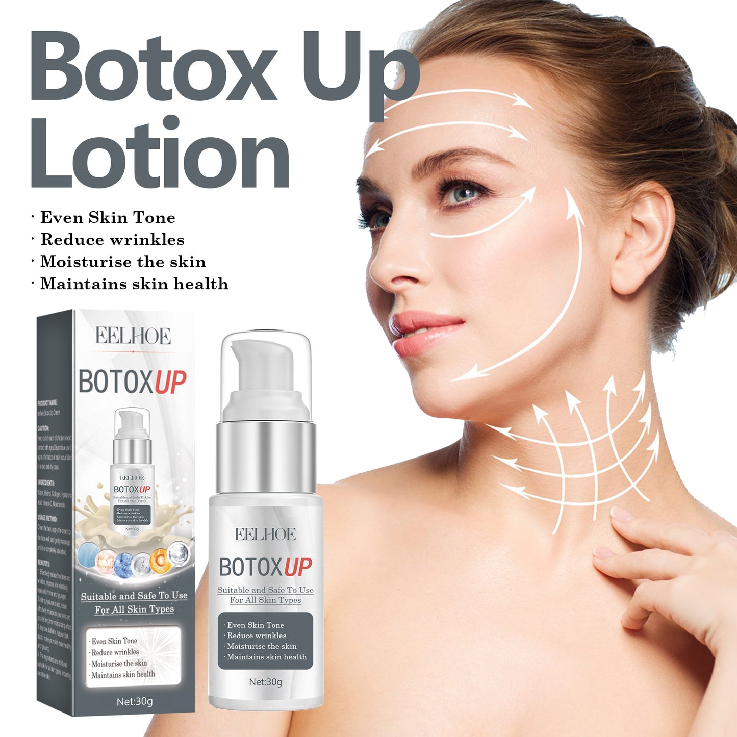 Firming and Repairing Facial Cream - Anti-Aging Skin Care
