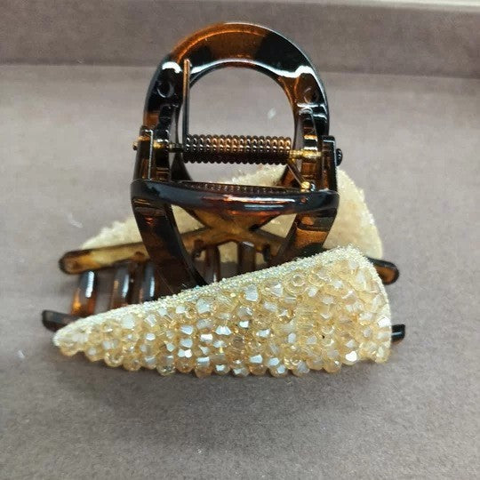 Triangular Claw Clip for Women - Geometric Hair Accessory