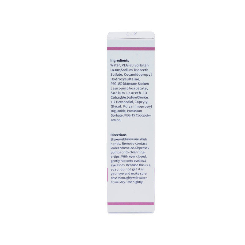 Eyelash Shampoo Moisturizing Frizz Cleaning Solution 50ml for Ladies