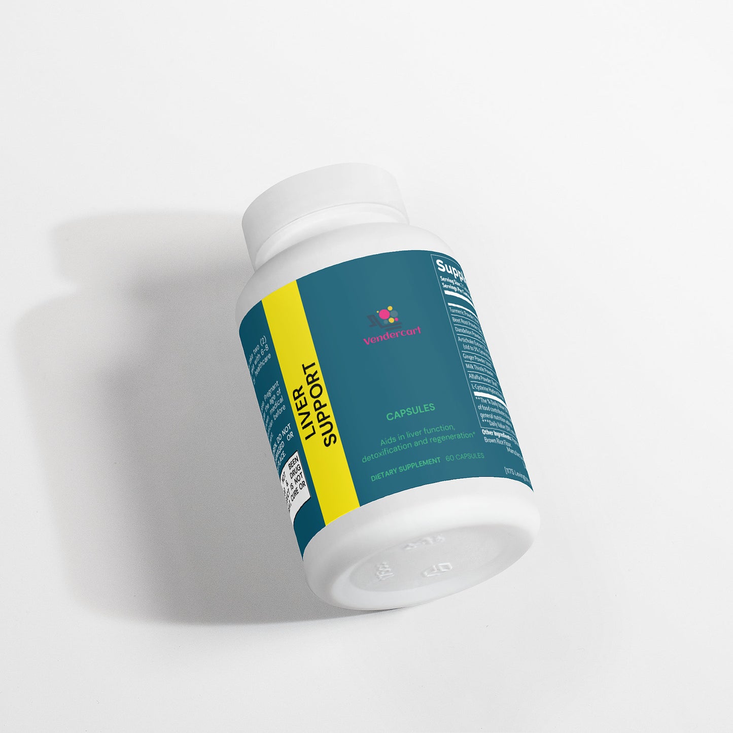 Liver Support Supplement with Milk Thistle & Turmeric - Detox Formula