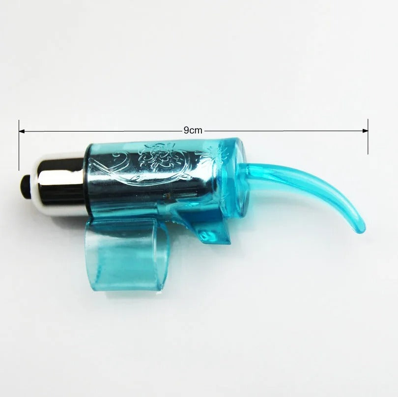 Handheld Tongue Shock Vibration Device for Wellness and Oral Care