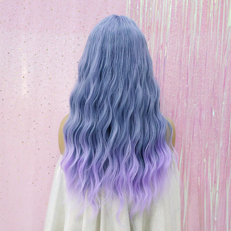 Long Curly Bangs Cosplay Wig - High Temperature Silk