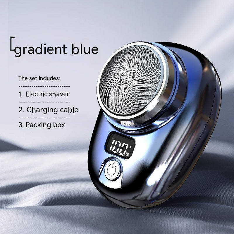 Portable Electric Shaver for Men Rechargeable Waterproof Compact Razor