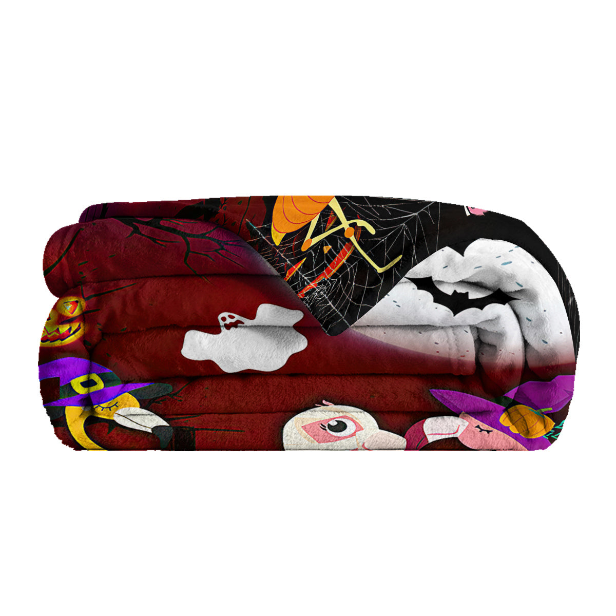 Pink Flamingo Print Flannel Blanket - Cozy Reversible Throw 150x200cm