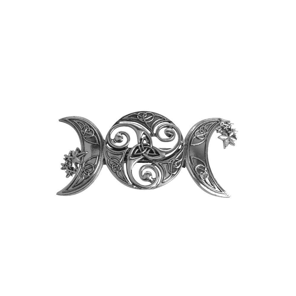Butterfly Metal Hair Clip Crescent Headpiece