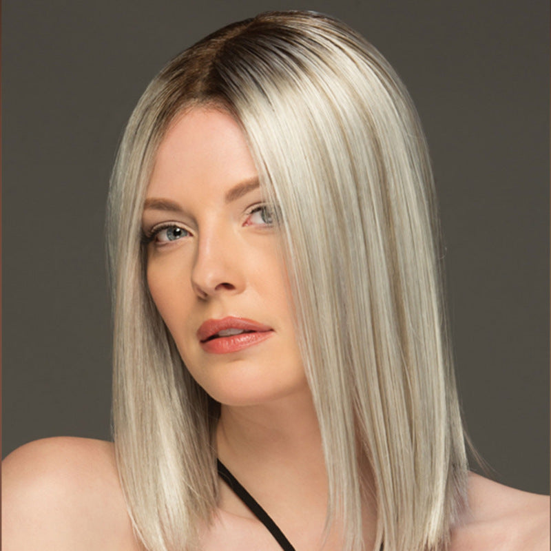 Long Straight Hair Cosplay Wig with Bangs