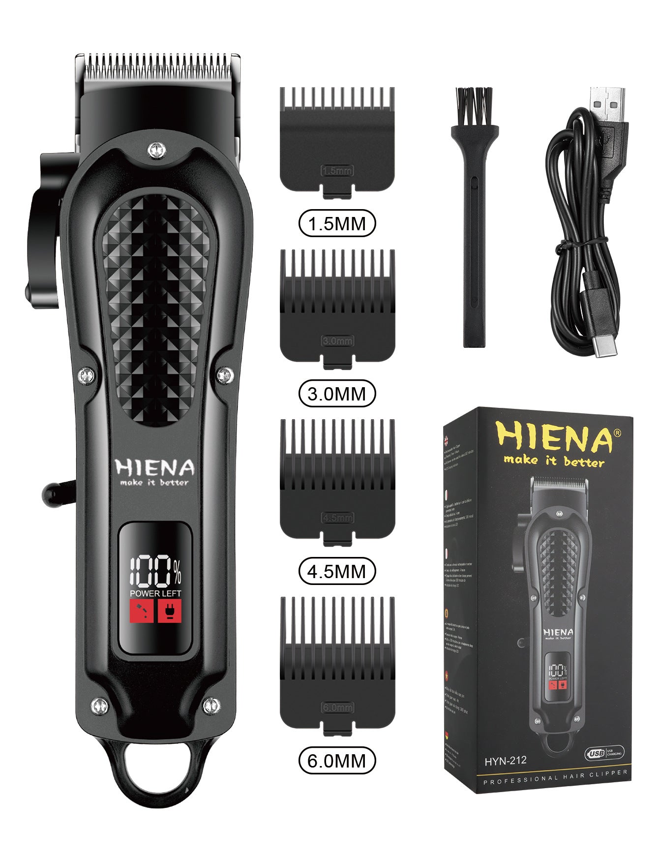 Retro Electric Barber Razor Set for Hair & Skin Grooming