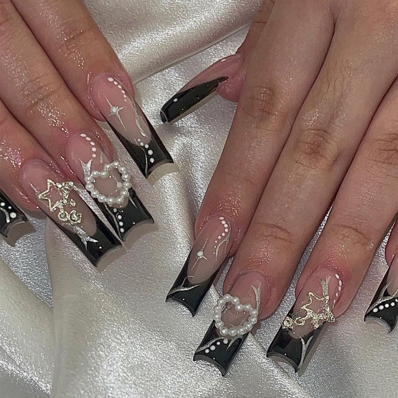 3D Love Star Tassel Manicure Tool Set - XB8355