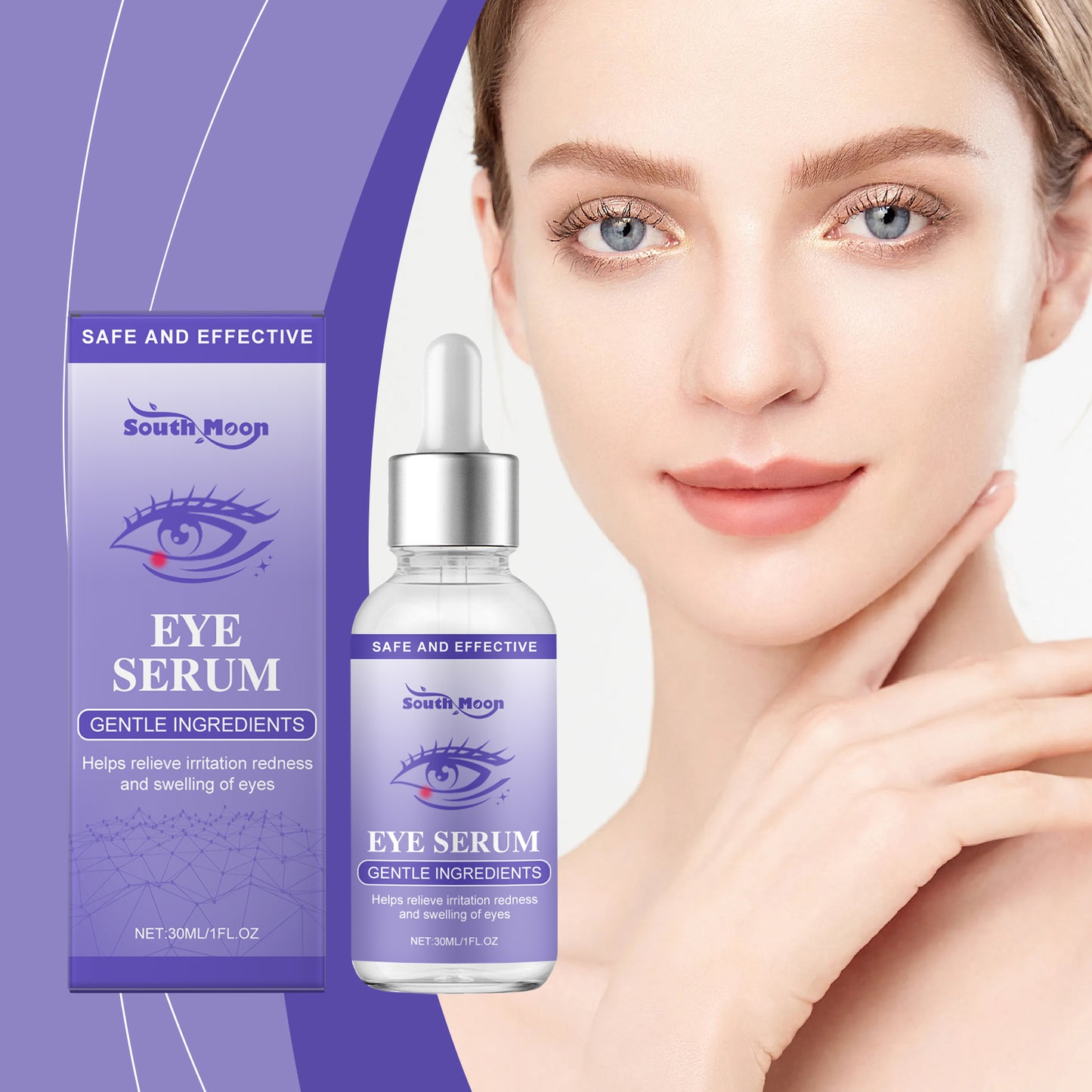Eye Soothing Serum - Moisturizing & Revitalizing Eye Care Treatment - 30ml