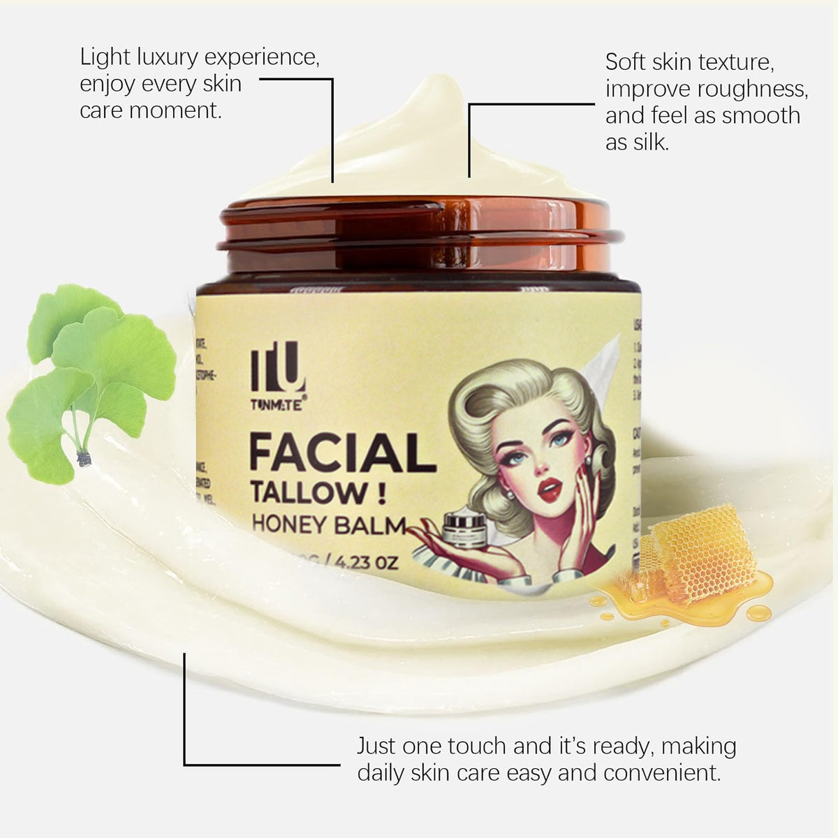Honey Paste for Body Care 120g Natural Moisturizer
