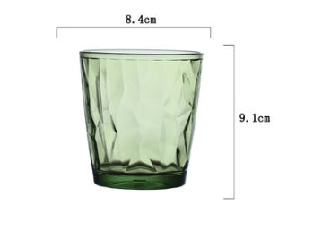 Acrylic Restaurant Tea Cup - Transparent Octagon Drinkware, Shatter-Resistant