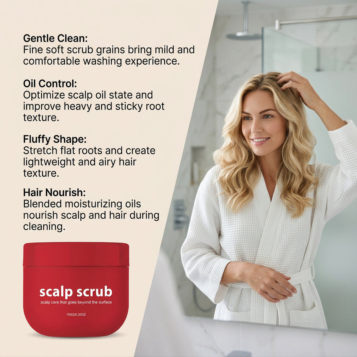 Refreshing Scalp Scrub - 150G