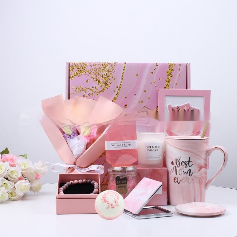 Girl Drinking Bottle Gift Set - Exquisite Party & Gift Pack with Multiple Variants