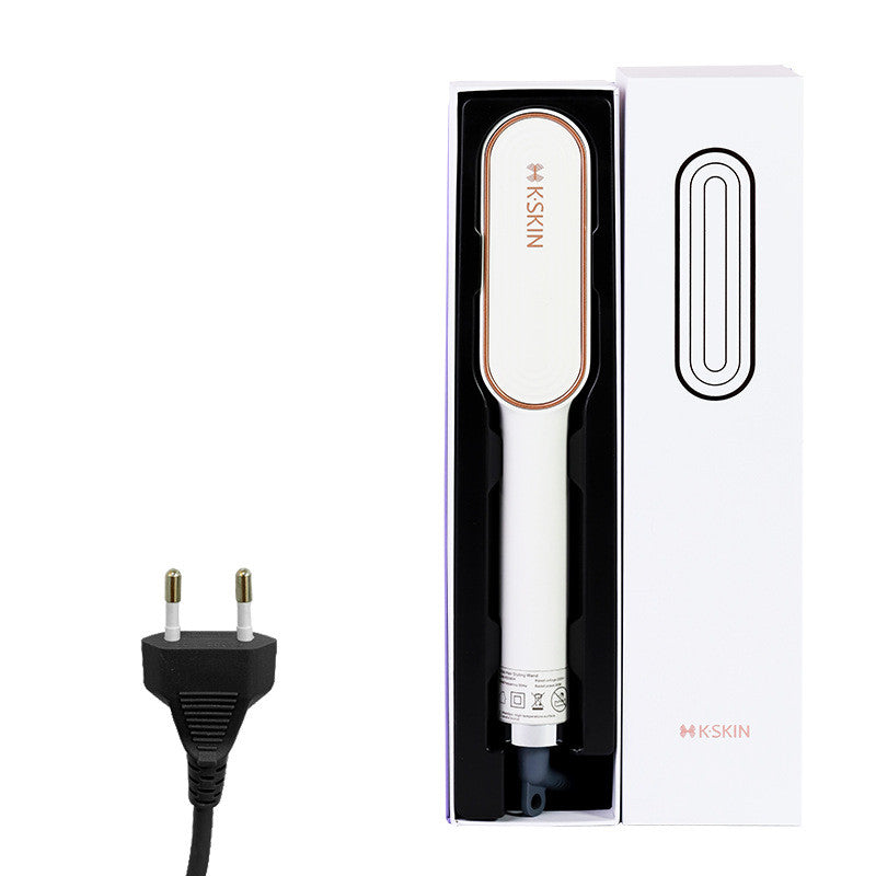 Negative Ion Hair Straightening Comb & Curling Iron - Multi-Function Hair Styling Tool