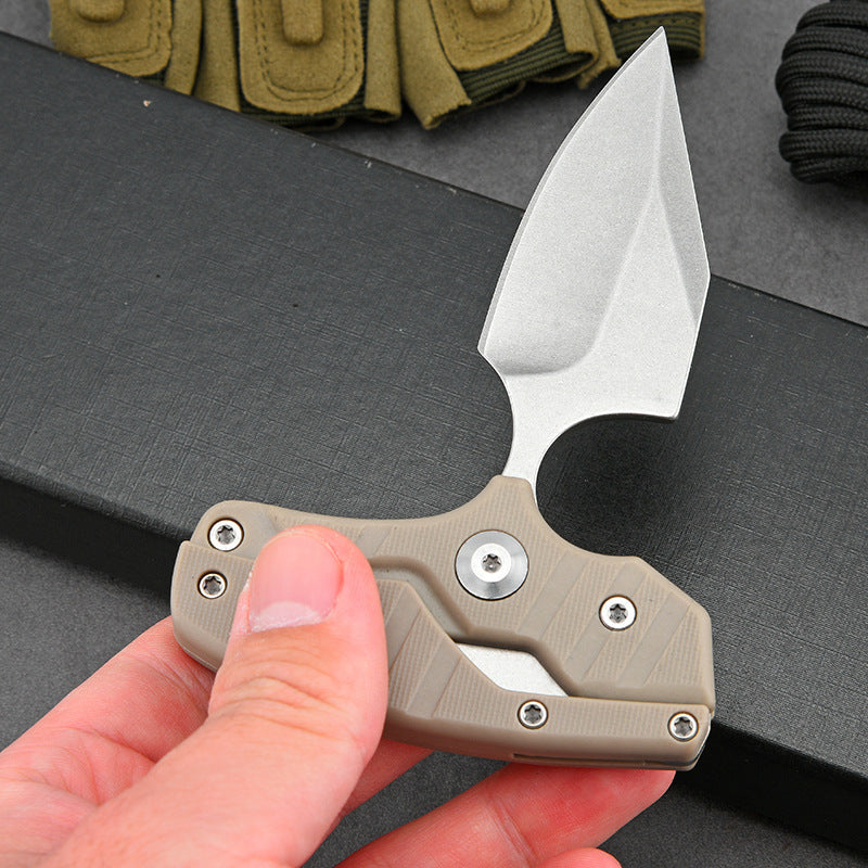 Portable Folding Knife Multi-Tool for Outdoor & Camping Use