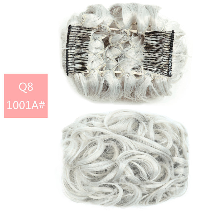 Fluffy Cosplay Wig with Comb Insert - High Temperature Synthetic Hair
