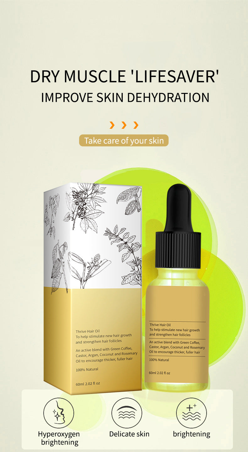 Hair Growth Oil with Castor & Rosemary - 60ml