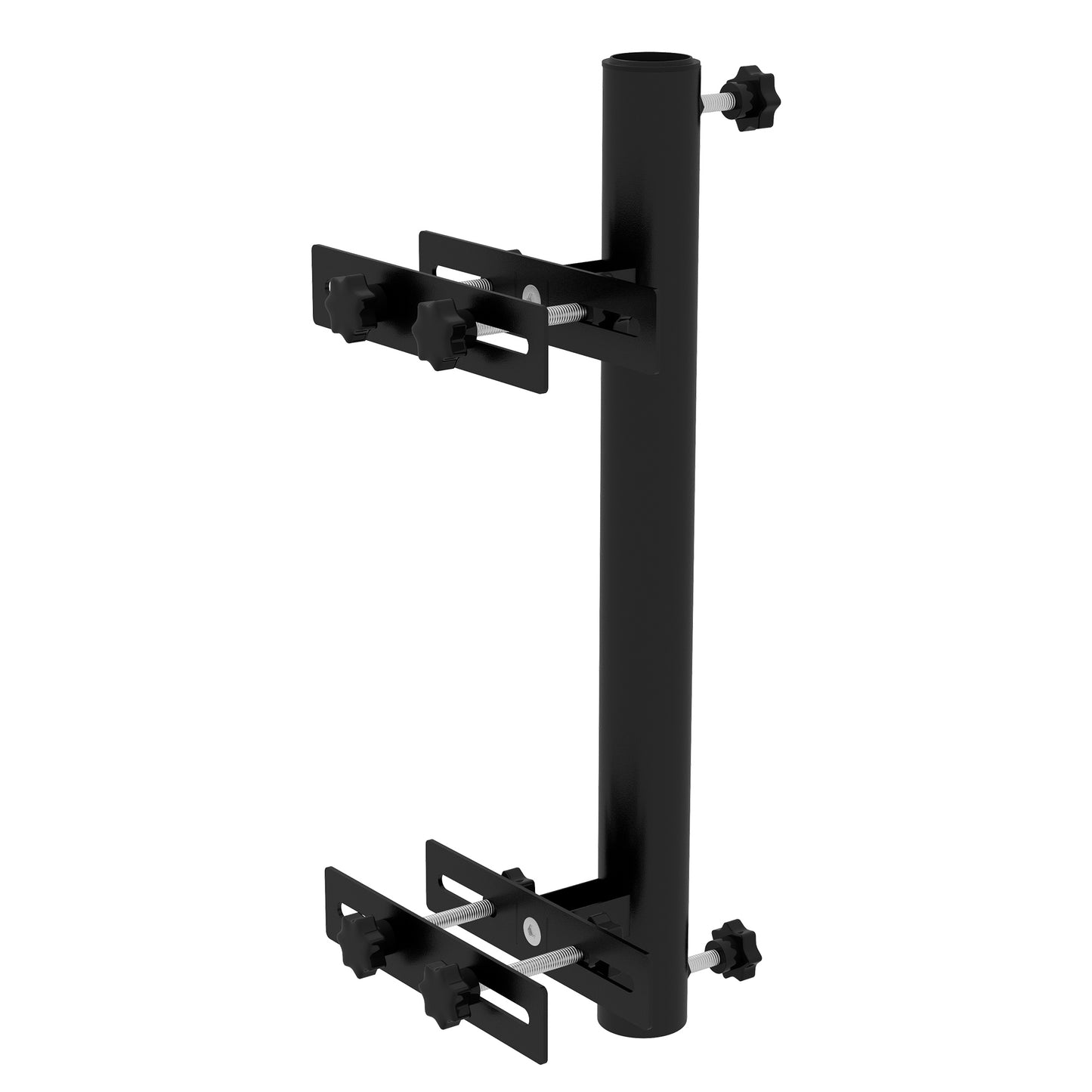 Patio Umbrella Stand with Adjustable Clamps - Black