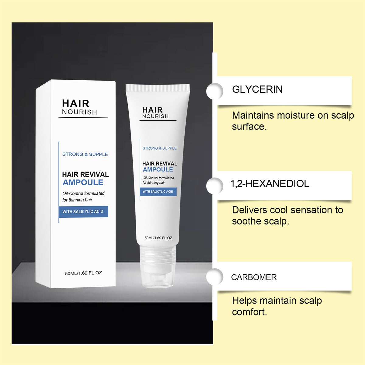 Hair Pearl Serum - Scalp Nourish & Moisturize 50ml