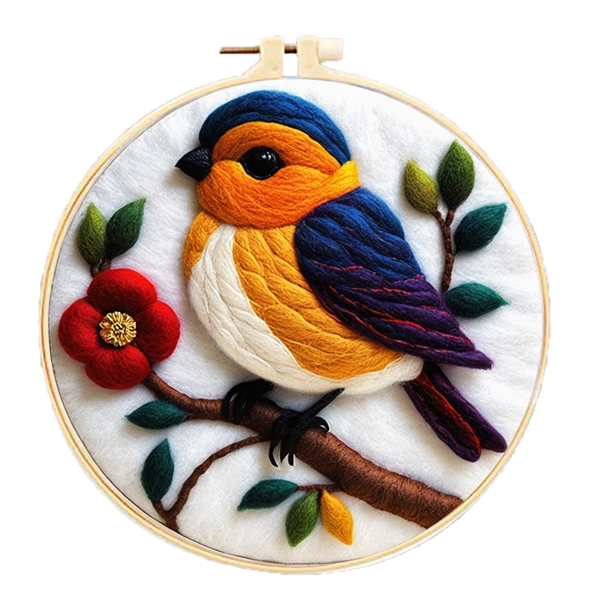 Embroidery Needle Felt Blanket Painting Kit - House Decor & Crafts