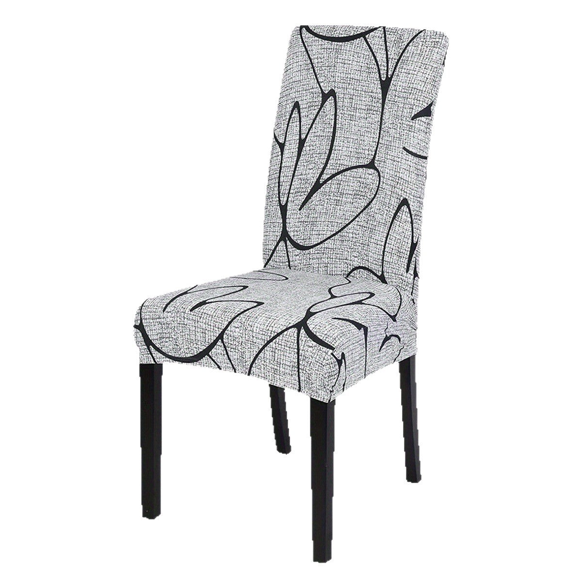 Elastic Chair Cover - Printed Stretch Home Office Chair Protector