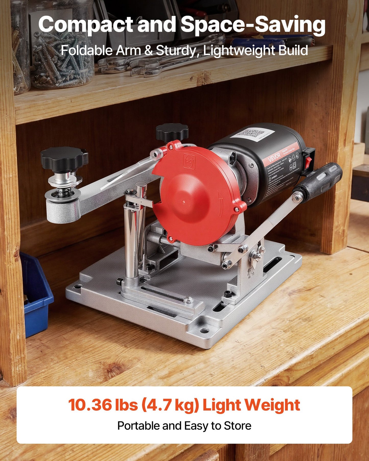 Circular Saw Blade Sharpener 140W Electric Grinder with Ceramic & Diamond Wheels