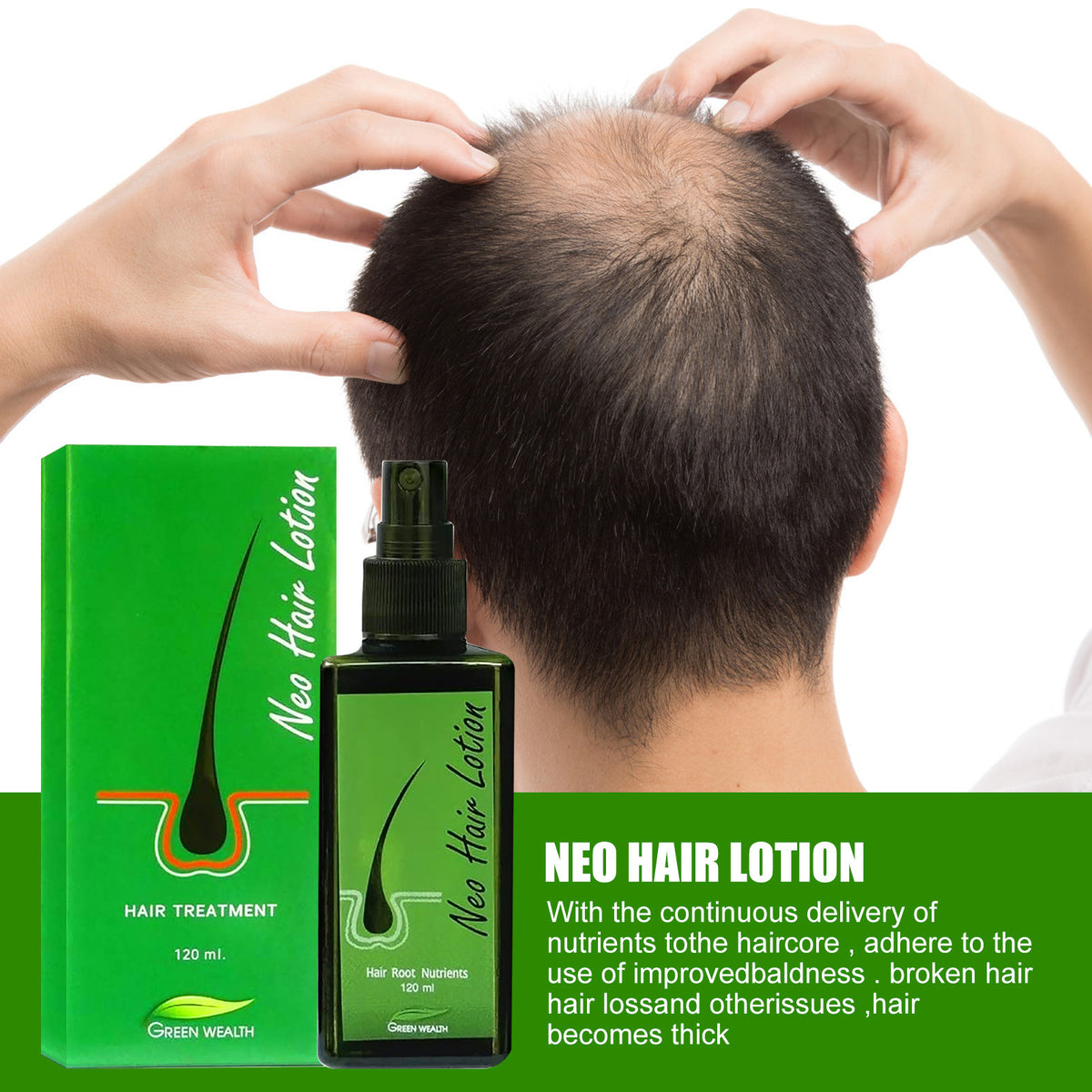 Hair Growth Lotion Spray 120ml