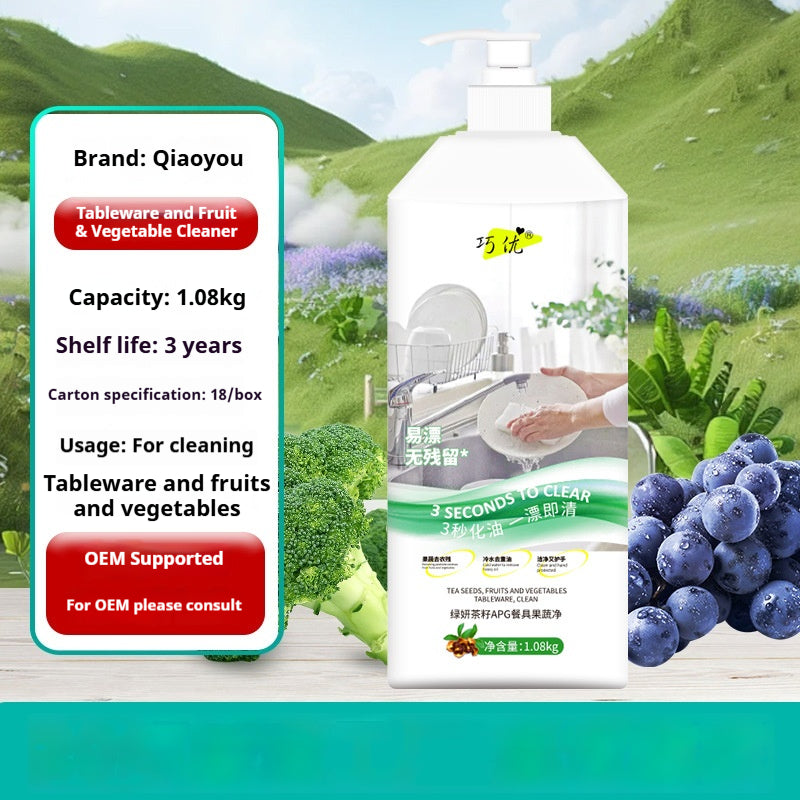 Food Grade Fruit and Vegetable Detergent - Kitchen & Garden Cleaning Solution