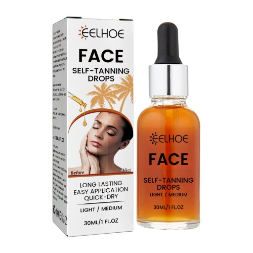 Facial Tanning Essence - Natural Bronzed Glow & Moisturizing Formula